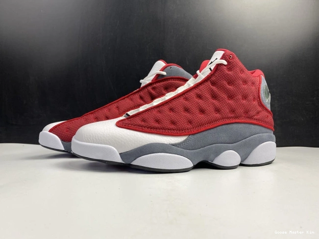 Grey Jordan Retro Air Gym Red 414571-600 13 Flint 0607